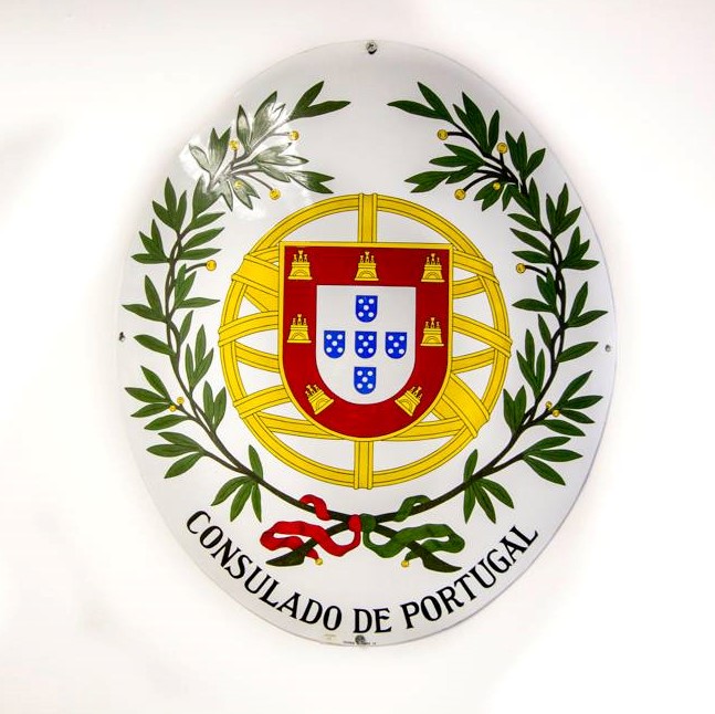 A symbol of Portugal at consular premises